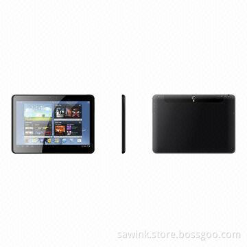 10.1-inch 3G Tablet PCs, Quad-core MTK8389 Cortex A9, 1.2GHz, 2-SIM, GPS, BT, BTV, IPS Panel